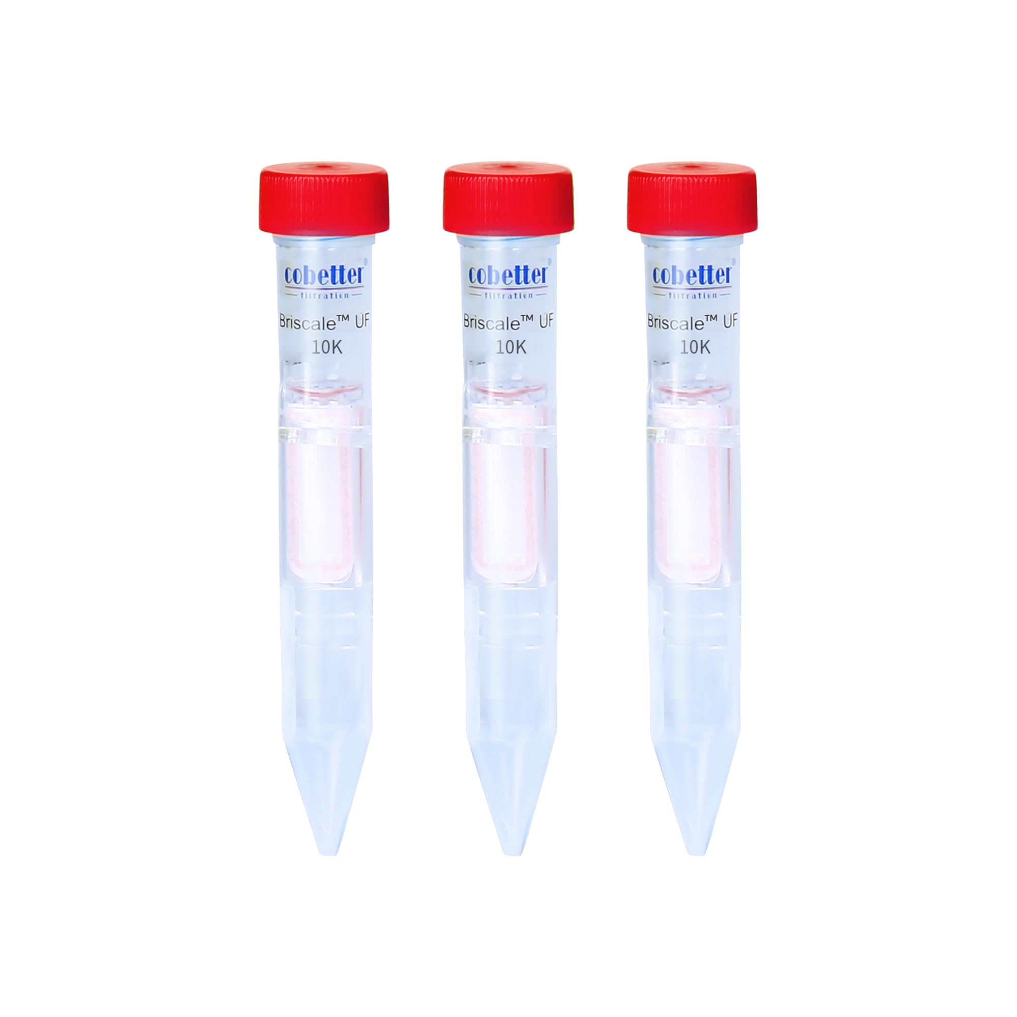 Amazon.co.jp: COBETTER 遠心分離管 4ml 遠沈管 RC膜付き10kDa 超遠心